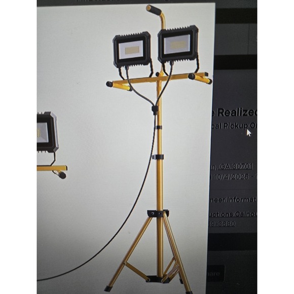 23000 Lumen LED Work Light with Stand